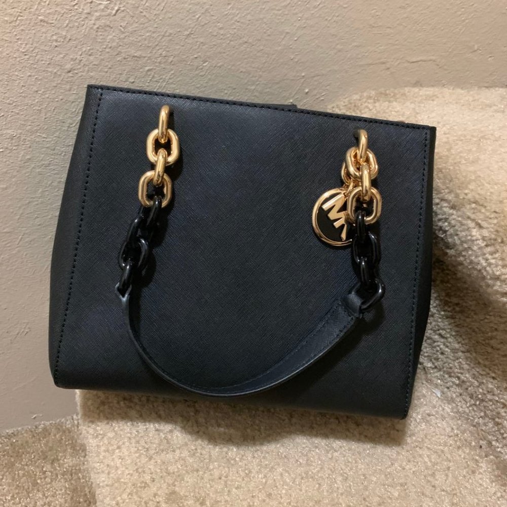 Michael Kors Cynthia Small Satchel Bag